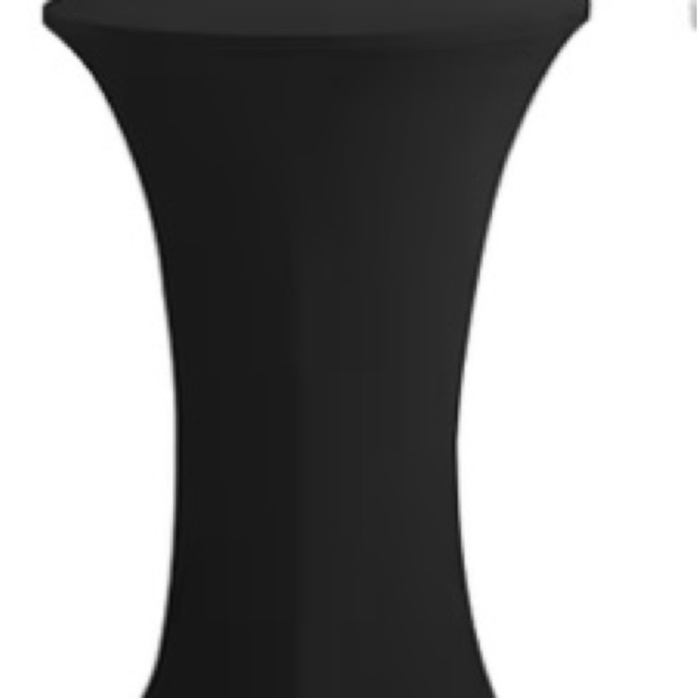 Black Round Cocktail Table Covers